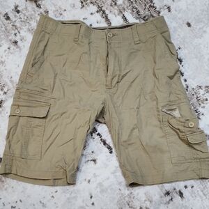 Men's Tan Cargo Shorts